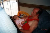 grandpa v with baby em